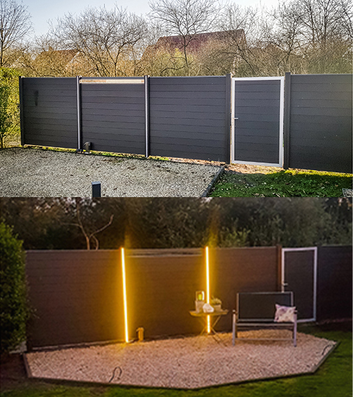 GroJa Solid Sichtschutzzaun Content Bild