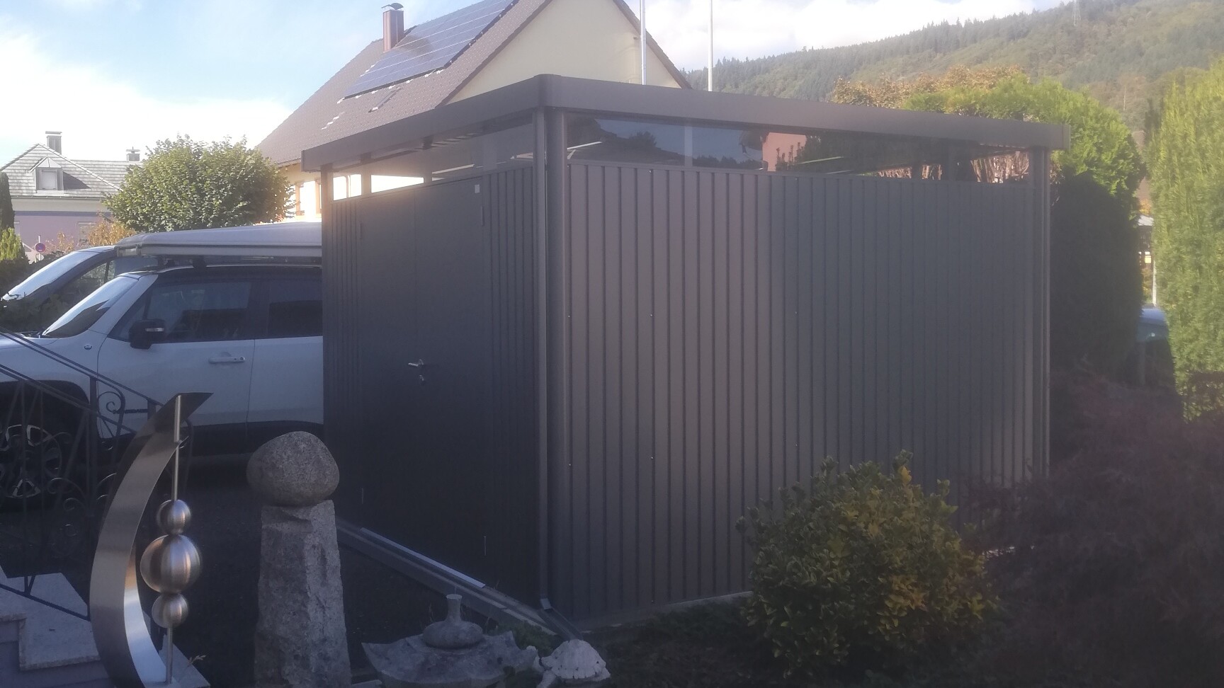 Biohort Gerätehaus HighLine mit Doppeltür