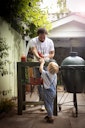 Vorschaubild Big Green Egg Bedrucktes Lätzchen