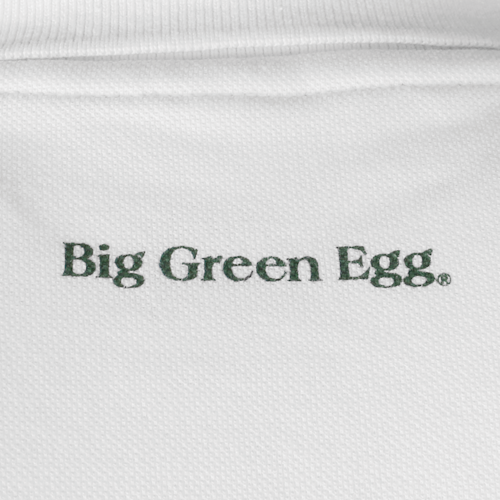 Big Green Egg Golf Poloshirt - Männer - Weis