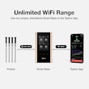 Vorschaubild Typhur Grillthermometer SYNC Gold Quad - 4 Thermometer