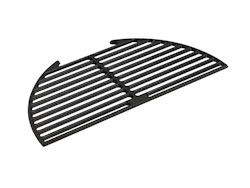 Big Green Egg Grillrost Gusseisen Halbrund für MEDIUM