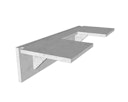 Vorschaubild WWOO Betonelement Arbeitsplatte, hellgrau, mit Ausschnitt für Bull Agnus / Lonestar
