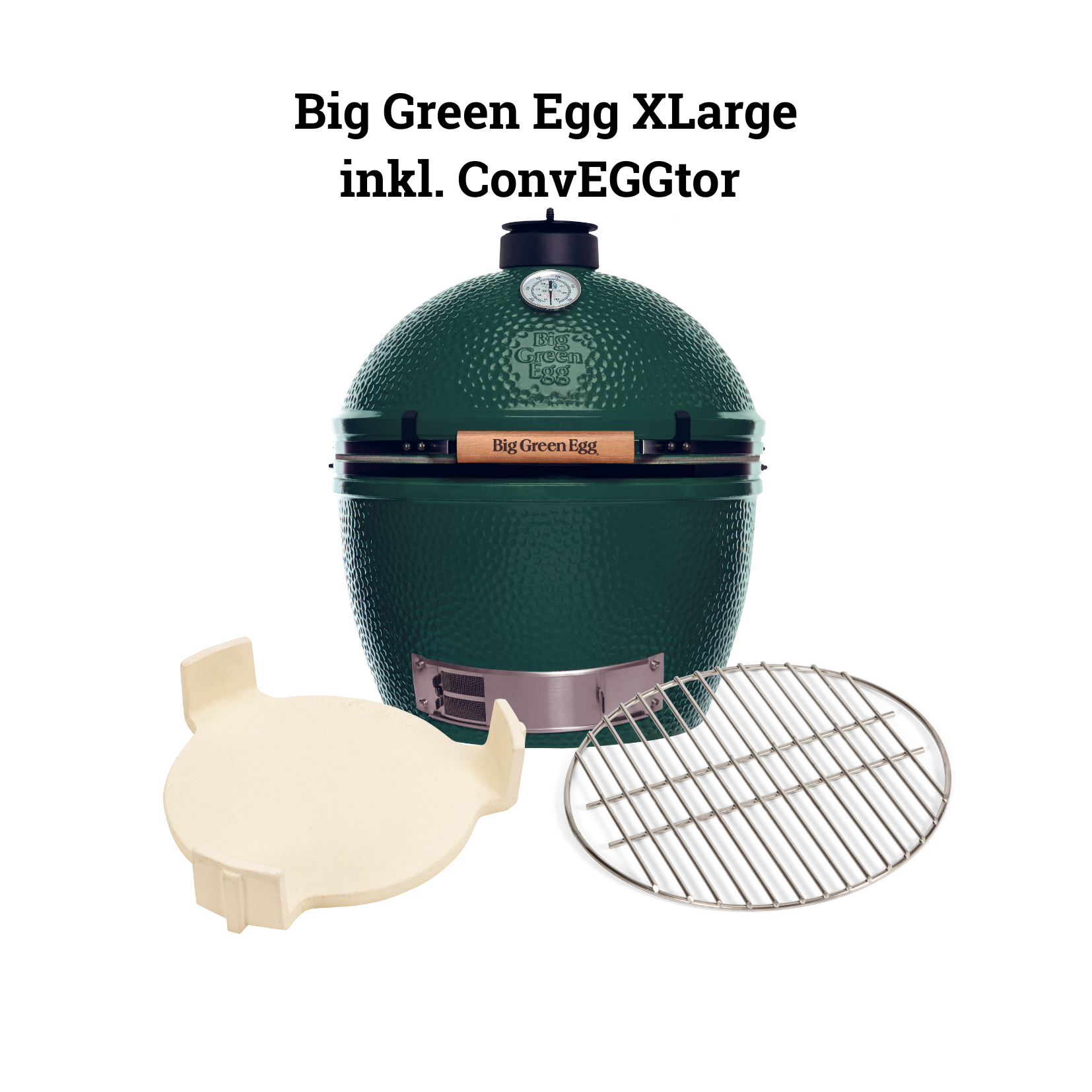 Big Green Egg Kamado Grill XLARGE inkl. ConvEGGtor