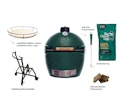 Vorschaubild Big Green Egg Kamado Grill 2XL Starter Set inkl. 2x 4,5 kg naturbelassene Holzkohle