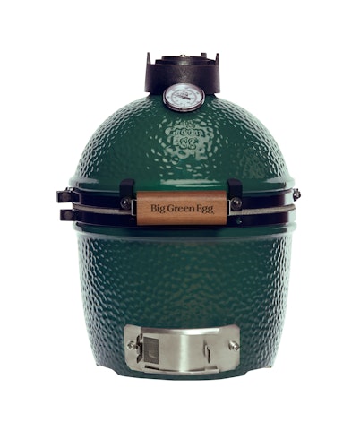 Big Green Egg Kamado Grill MINI inkl. original BGE Holzkohle 9 kg