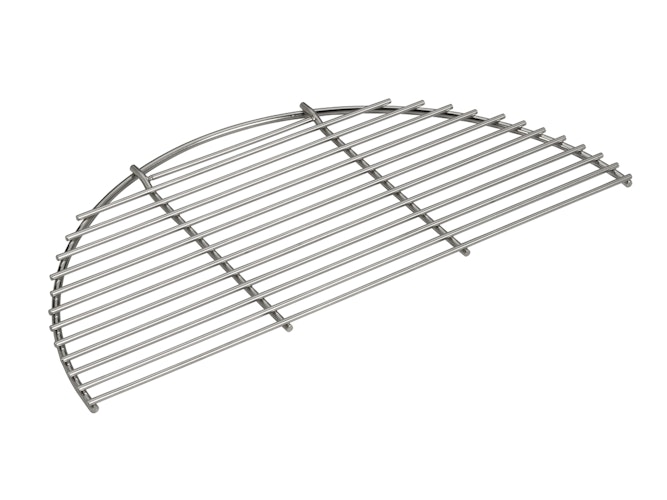 Big Green Egg Grillrost Edelstahl Halbrund für MEDIUM