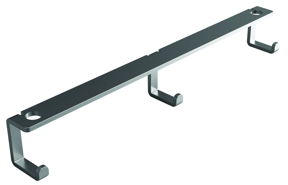 Big Green Egg Hakenleiste mit 3 Haken für Erweiterungsgestell