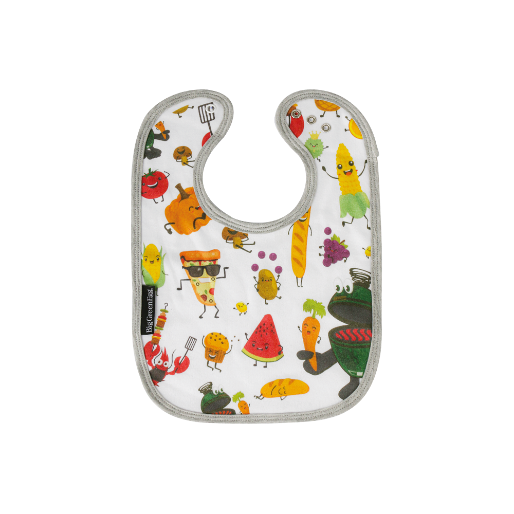 Big Green Egg Bedrucktes Lätzchen