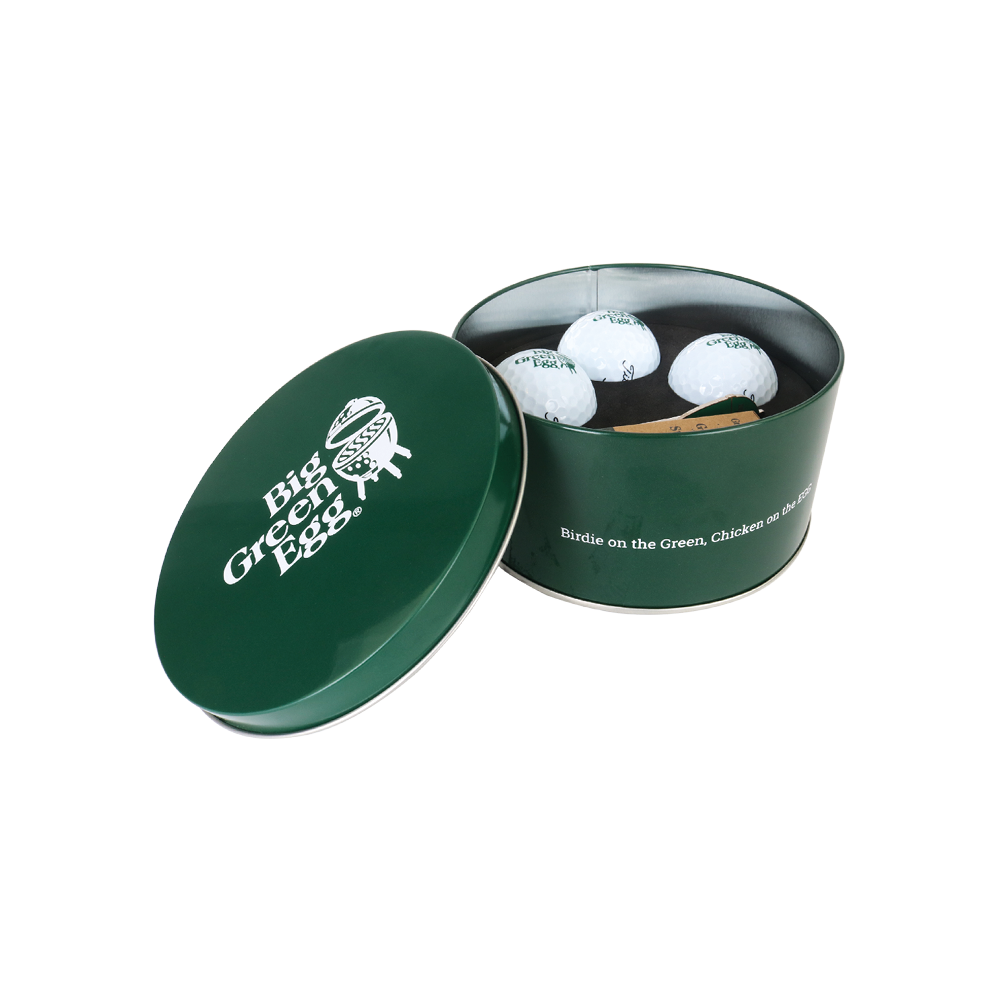 Big Green Egg Golf Geschenkbox - Pitchgabel / Ballmaker / Stempel / Tees / Golfbälle