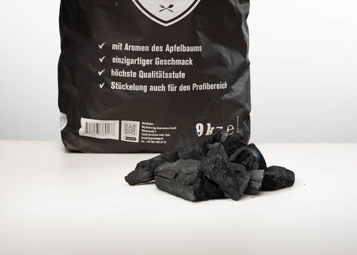 Wildfire Aroma Holzkohle vom Apfelbaum 9 kg/ Karton